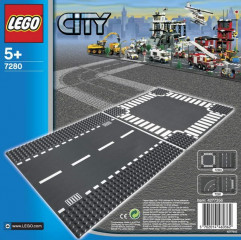LEGO City 7280 Rovná silnice a křižovatka