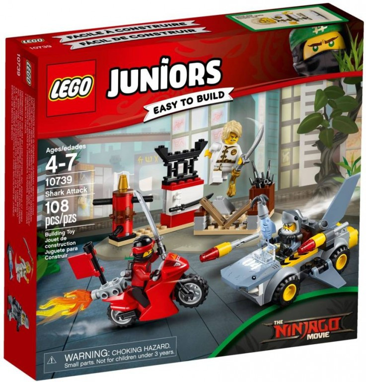 LEGO Juniors 10739 Ninjago Žraločí útok