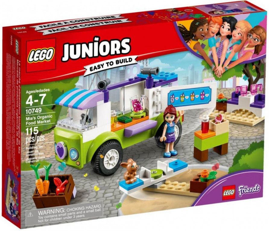 LEGO Juniors 10749 Mia a trh s biopotravinami