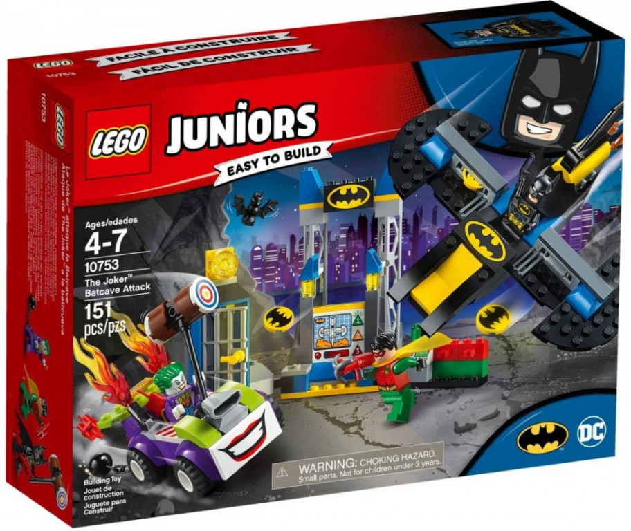 LEGO Juniors 10753 Joker™ útočí na Batcave