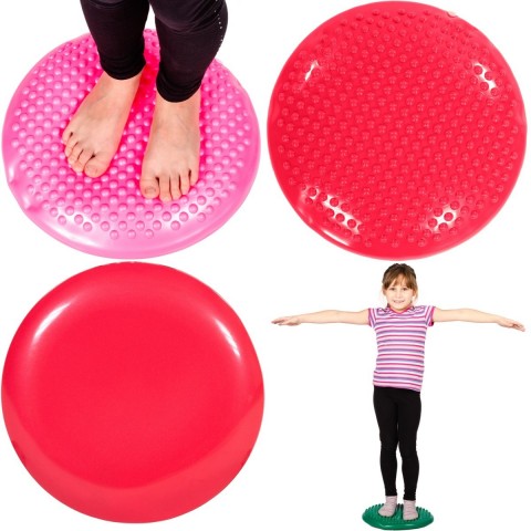 Balanční polštář na sezení MOVIT 37 cm, červený č.5