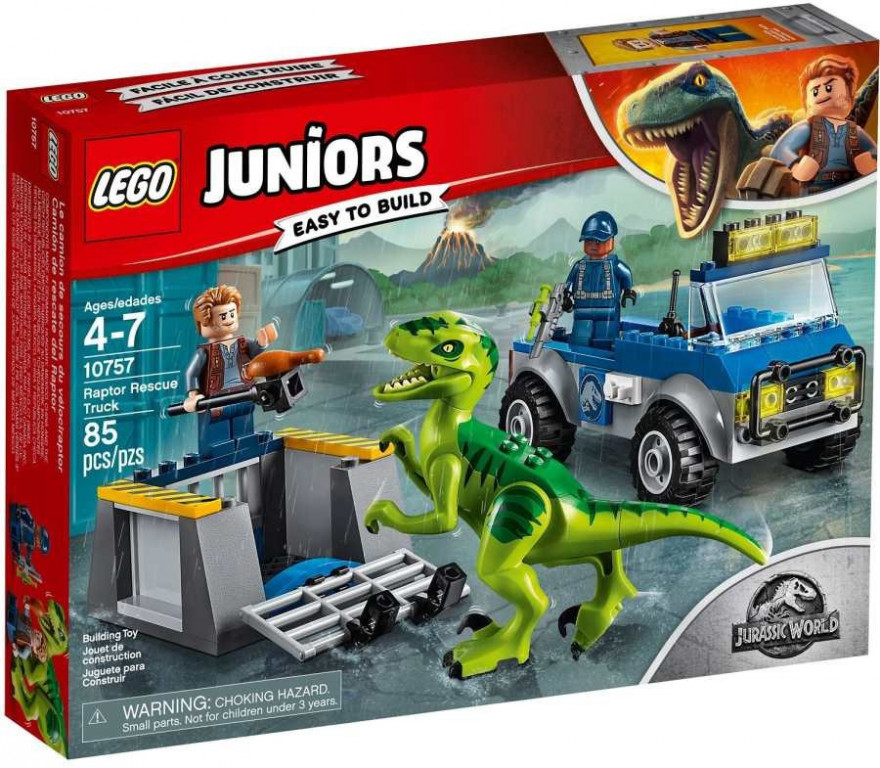 LEGO Juniors 10757 Vozidlo pro záchranu Raptora