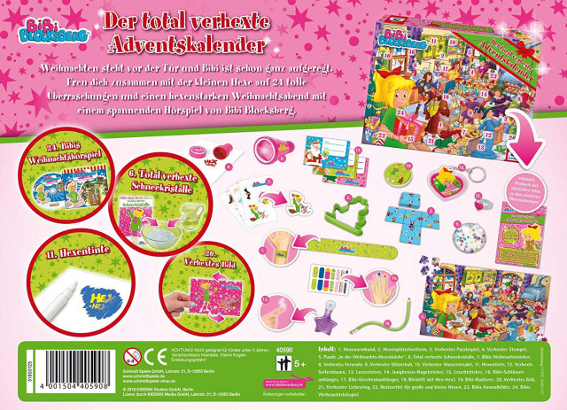 Adventní kalendář Bibi Blocksberg Schmidt 2018 č.2