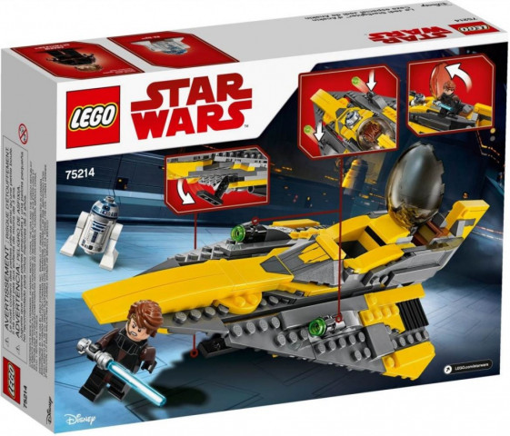 LEGO Star Wars 75214 Anakinův jediský Starfighter™ č.4