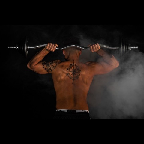 Obouruční činka MOVIT 23,5 kg č.2