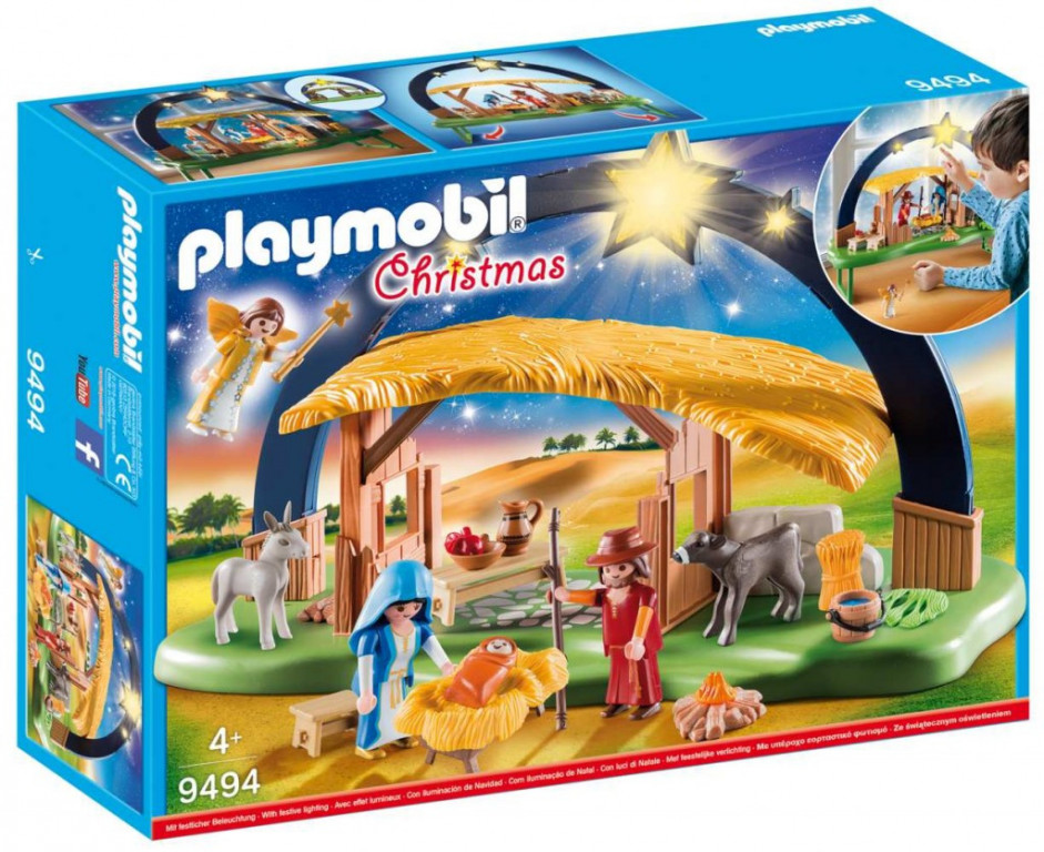 Playmobil 9494 Betlém se svítícími hvězdami