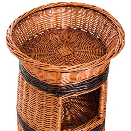 Odpočívadlo pro kočky 61x45x45x cm | hnědé č.5