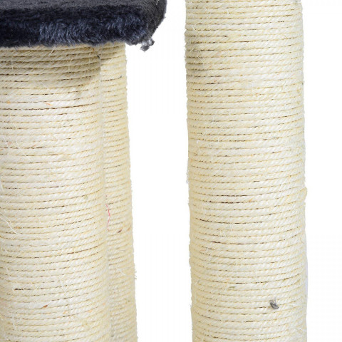 Škrabadlo pro kočky 61x42x60 cm | šedé č.5