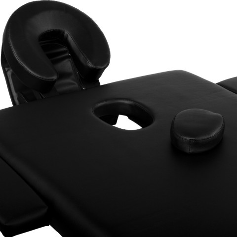 Přenosné masážní lehátko MOVIT 184 x 70 cm, černé č.4