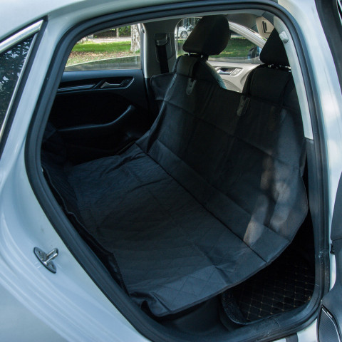 Ochranná deka pro psy do auta 147 x 137 cm | černá č.5