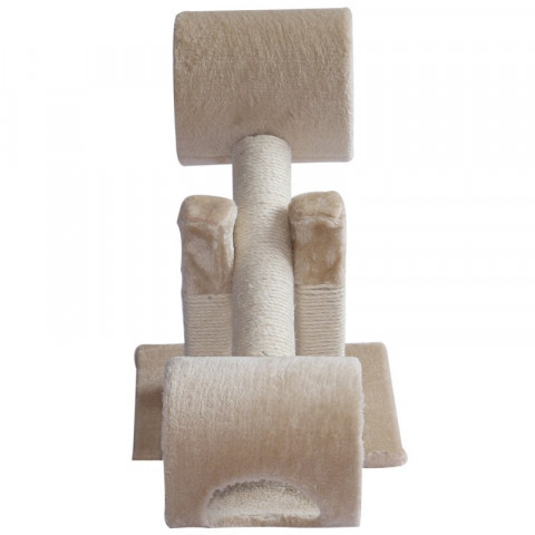 Škrabadlo pro kočky 26x67x30 cm | béžové č.5