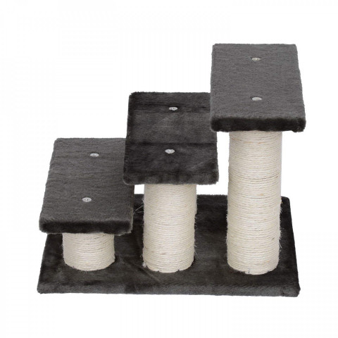 Škrabadlo pro kočky 34x45x35 cm | šedé č.4