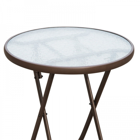 Zahradní polyratanová 3-dílná sestava | hnědá č.4