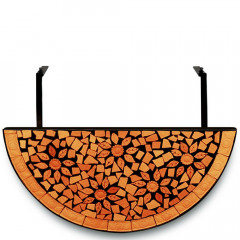 Závěsný balkonový mozaikový stolek Roma č.2