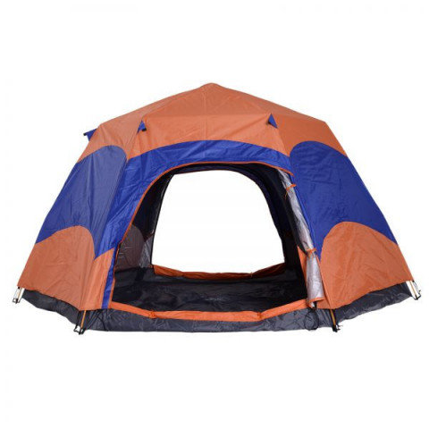 Dvouplášťový stan vodotěsný s moskytiérou pro 5-6 osob č.8