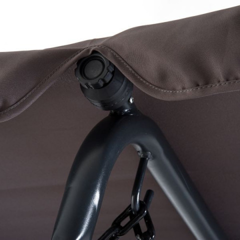 Zahradní houpačka Swing | šedá č.4