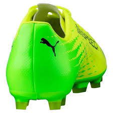 Kopačky lisovky Puma 17.2 FG 10401501 | Ywllow-Green-Black | velikost 42 (US 9 / UK 8) č.4