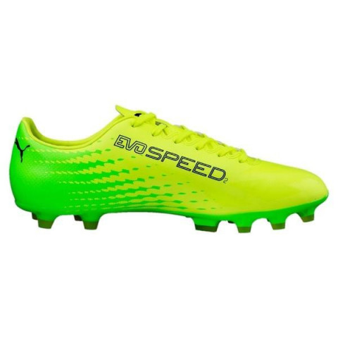 Kopačky lisovky Puma 17.2 FG 10401501 | Ywllow-Green-Black | velikost 42 (US 9 / UK 8) č.5