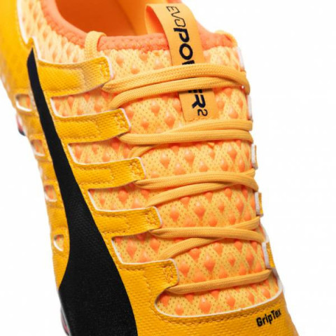 Kopačky lisovky Puma evoPOWER VIGOR 2 AG 10395404 | Yellow-Peacot-Orange | velikost 42 (US 9 / UK 8) č.4