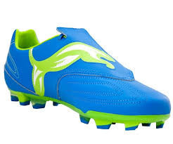 Kopačky lisovky Puma V3.11 i FG 10233004 |Blue-White-Lime punch | velikost 46 (US 12 / UK 11)