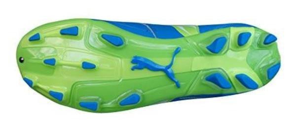 Kopačky lisovky Puma V3.11 i FG 10233004 |Blue-White-Lime punch | velikost 46,5 (US 12,5 / UK 11,5) č.4