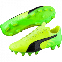 Kopačky lisovky Puma evoSPEED 17.2 FG 10401601 |Yellow-Puma black-Green| velikost 42 (US 9 / UK 8) č.1