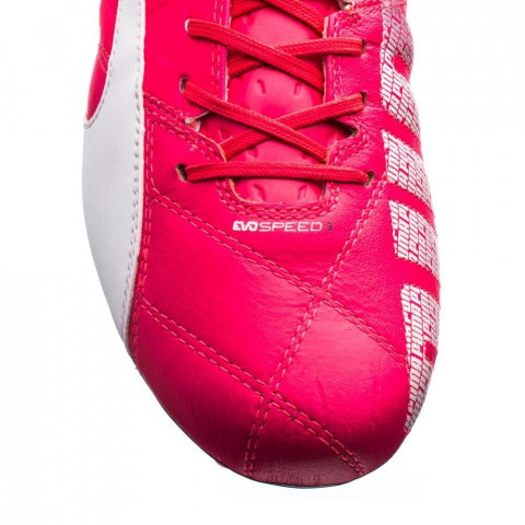 Kopačky lisovky Puma evoSPEED 3.3 FG 10301403 |Bright plasma-White-Peacoat| velikost 44 (US 10,5 / UK 9,5) č.4