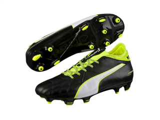 Kopačky lisovky Puma evoTOUCH 3 FG M 10398501 |černá-bílá-limetková| velikost 47 (US 13 / UK 12) č.1