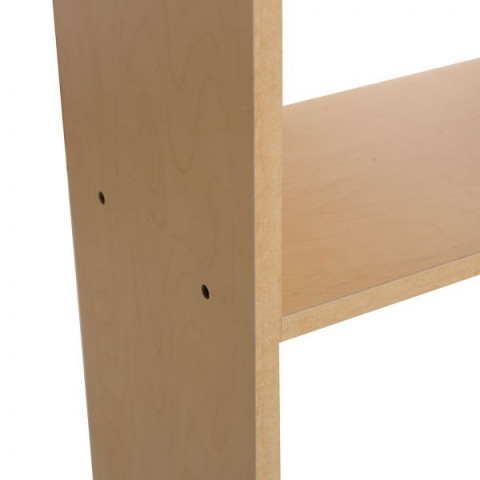 Psací stůl s úložným prostorem | hnědý č.4