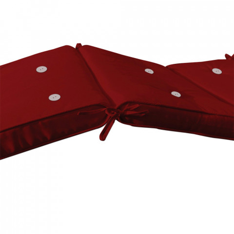 Polstrování k zahradnímu lehátku - vínové | 198 cm x 55 cm x 5 cm č.3