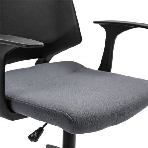 Otočná čalouněná kancelářská židle | šedá č.5