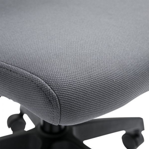 Otočná čalouněná kancelářská židle | šedá č.8