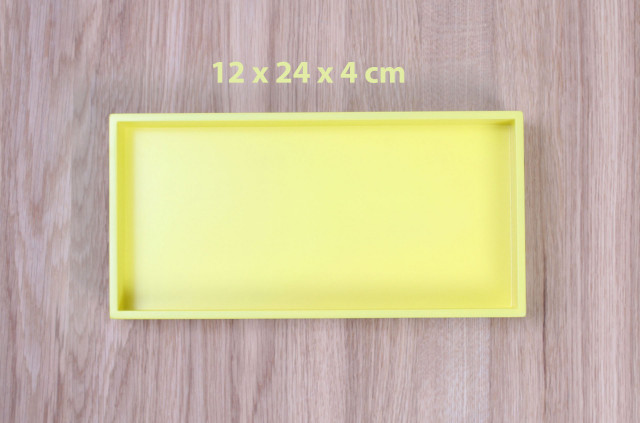 Designový box žlutý 1018 č.2