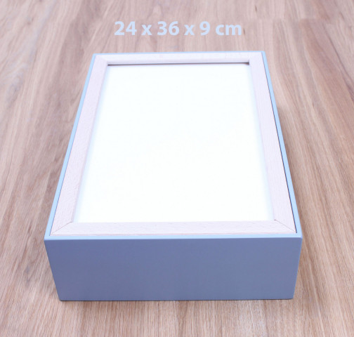 Designový box šedý 7001 č.5