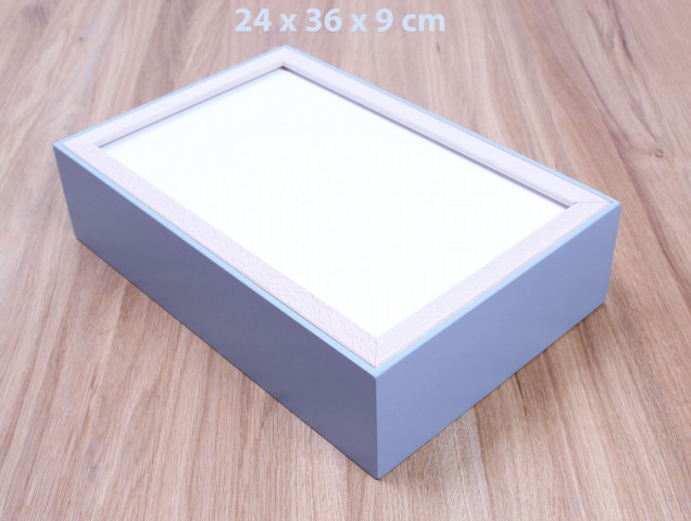 Designový box šedý 7001 č.6