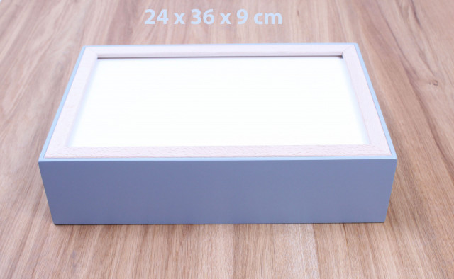 Designový box šedý 7001 č.7