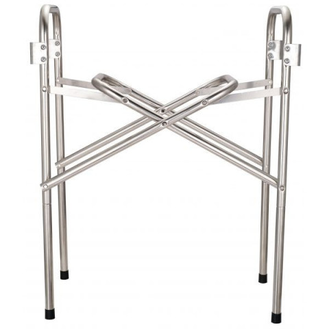 Zahradní BBQ gril na dřevěné uhlí | nerezová ocel č.6