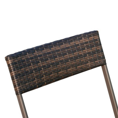 Zahradní polyratanová 3-dílná sestava Julli | hnědá č.10