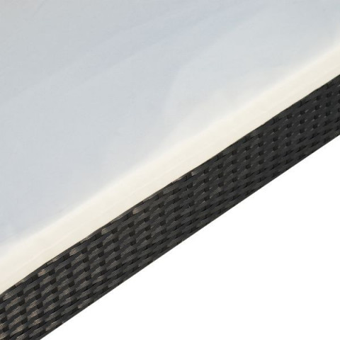 Zahradní polyratanová sestava s polštáři | černá č.6