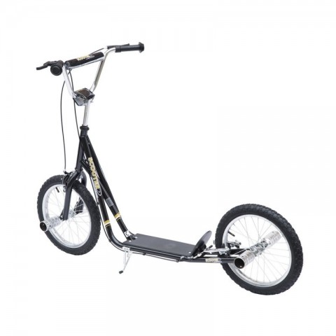 Koloběžka s velkými koly 16" černá č.2