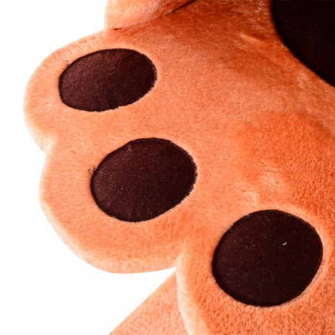 Škrabadlo pro kočky 67x40x40 cm | hnědo-oranžové č.7