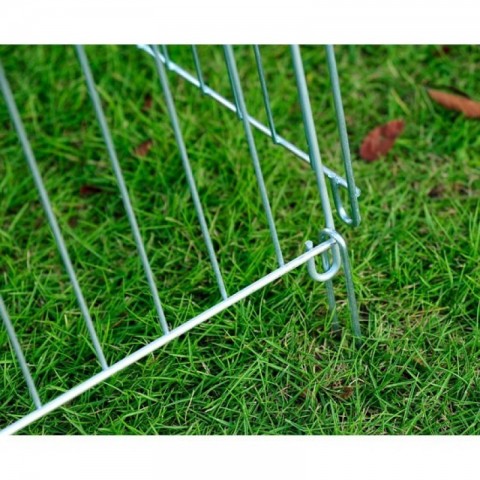 Kovová ohrádka pro štěňata 63 x 91 cm č.7