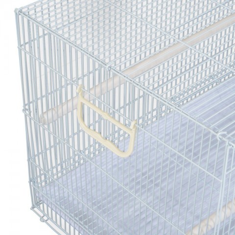 Kovová ptačí klec 60 x 41 x 41 cm č.6