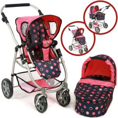 Kočárek pro panenky Bayer Chic 2000 Emotion 2v1 20 č.1