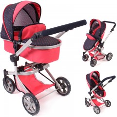 Kočárek pro panenky Bayer Chic 2000 Mika 2v1 11 č.1