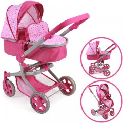 Kočárek pro panenky Bayer Chic 2000 Mika 2v1 31 č.1
