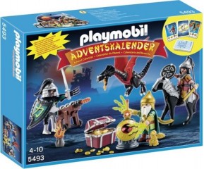 Adventní kalendář Playmobil 5493 Boj o dračí poklad