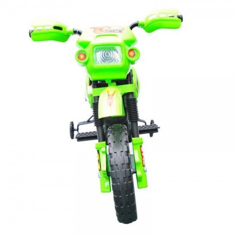 Dětská elektrická motorka Enduro, zelená č.3