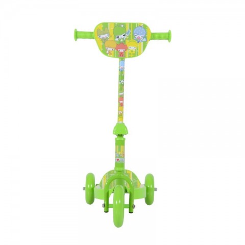 Koloběžka se třemi koly, zelená č.3