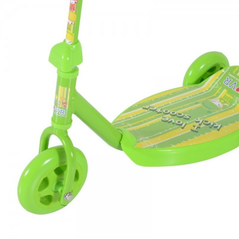 Koloběžka se třemi koly, zelená č.4